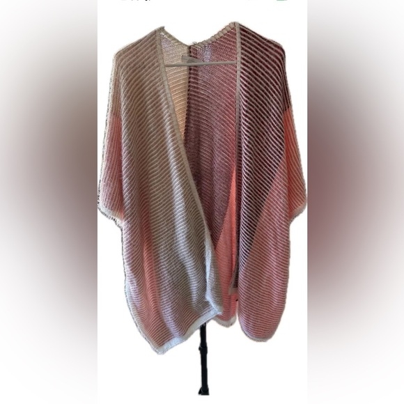 House of Harlow 1960 cardigan one size red and cream - Picture 1 of 6